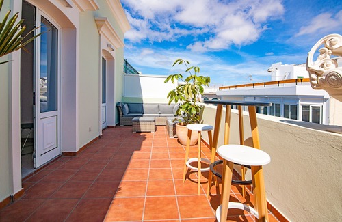 Arrecife Copropriété | Rooms & Suites Terrace 4C - Penthouse de luxe très proche d'El Charco San Ginés