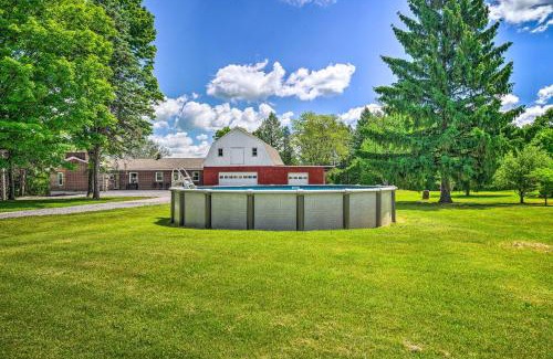 Montour Falls Maison | Roomy Montour Falls Retreat with Private Pool!