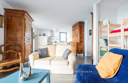 Concarneau Appartement | ROSEMARINE - APPARTEMENT VUE MER CONCARNEAU 2 adultes et 2 enfants