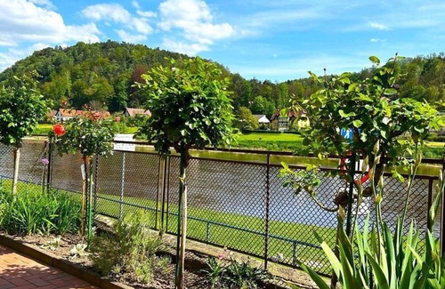 Stadt Wehlen Appartement | Rosengarten Gerlinde - Ferienwohnung Rosengarten, 1 Schlafraum