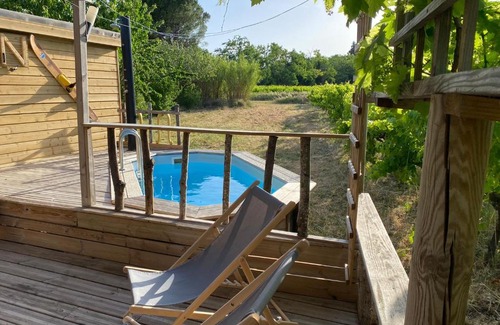 Roquemaure Maison | Roulotte du Moulin Saint Valentin