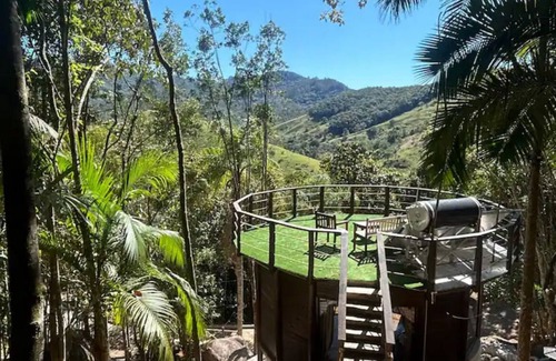 Biguacu Cabine | Round cabin with panoramic view