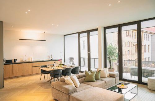 Bahnhofsviertel Appartement | RR - Penthouse - Luxe 105 qm - Central - WIFI