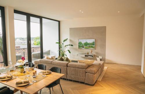 Bahnhofsviertel Appartement | RR - Penthouse - Luxe 105 qm - Central - WIFI