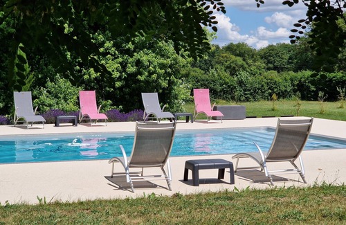 La Membrolle-sur-Choisille Maison | Ruhiges Ferienhaus in Mitte der Loire Schlösser - in Grüner Umgebung