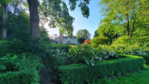 Lelkendorf Appartement | Ruhig & Idyllisch - Schloss Lelkendorf - Maisonette-Apartment Ulrichshusen mit Dachterrrasse, Mecklenburger Seenplatte mit Dachterrasse, Nähe Ostsee
