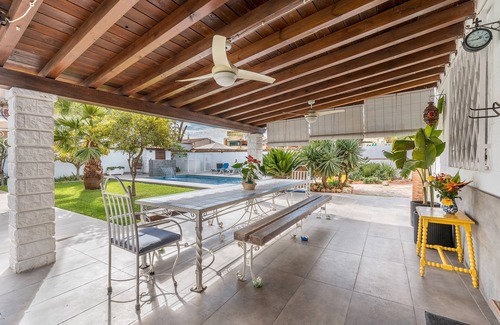 Durcal Maison | Maison de campagne 'Cortijo El Almimbral' avec vue sur les montagnes, piscine privée et Wi-Fi