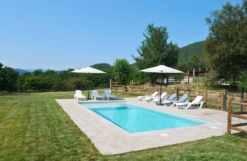 Sant Miquel de Campmajor Maison | Rural House 'La Rossa' with Mountain Views, Private Pool and Wi-Fi