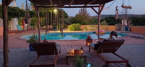Foral Appartement | Rural Peace in the Algarve - Private Room with kitchenette and bathroom