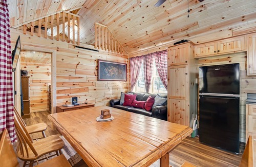 Florissant Cabine | Rural Wood Cabin Surrounded by Trees with WiFi, W/D, & Gorgeous Deck