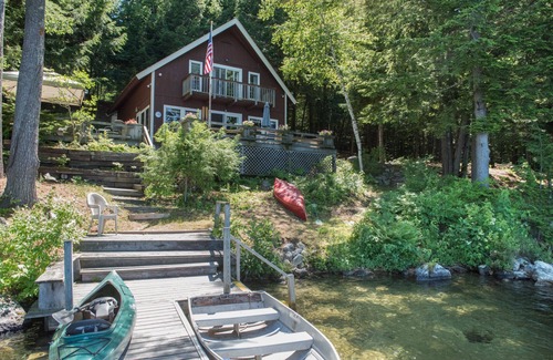 Wolfeboro Cottage | Rust Pond, Wolfeboro NH, Beau chalet calme au bord du lac, "Campbellot"