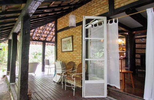 Barra do Sahy Maison | Maison rustique et charmante sur la colline de Sahy
