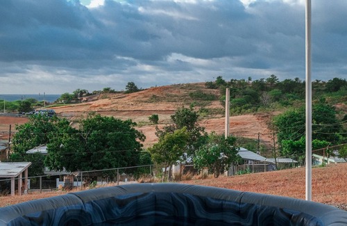 Las Palmas Maison | Rustic Casona w. Seaview, Jacuzzi, Fire Pit & AC between Cabo Rojo & Lajas
