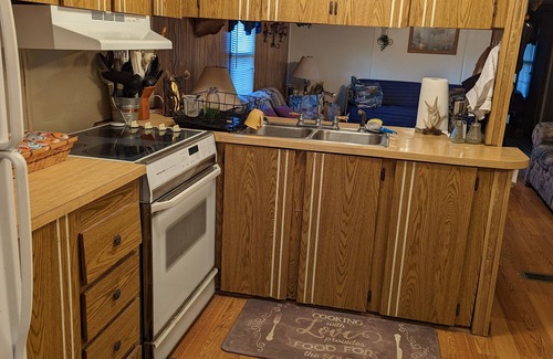 Odd Maison | Rustic Mountain Getaway w pond near outlaw HMT ATV trails