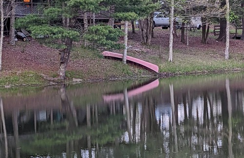 Odd Maison | Rustic Mountain Getaway w pond near outlaw HMT ATV trails