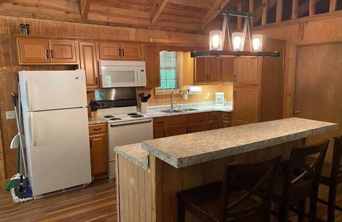 Oakland Maison | Rustic Retreat at Enid Lake