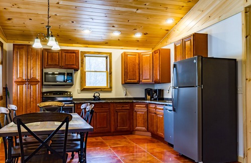 Romulus Cabine | Cabane en rondins rustique mais moderne, Cayuga Wine Trail, Dog Friendly, ouvert toute l'année