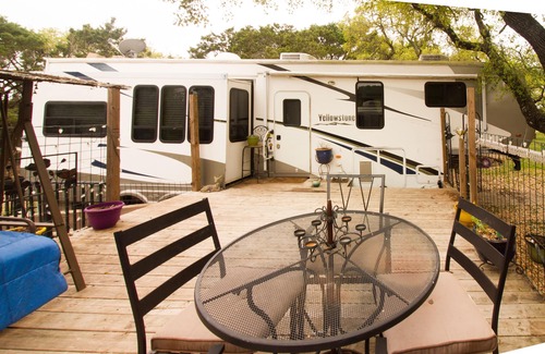 Dripping Springs Maison | 5e roue confortable RV sur 2. 5 acres près de Hamilton Pool