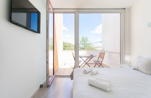 Peneco Beach Maison | São Rafael Bedroom at Casa Amarela Guesthouse
