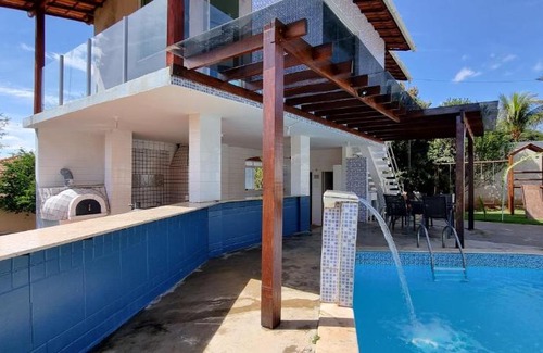 Lagoa Santa Maison | Sítio Aconchegante 4qts - piscina aquecimento solar, lareira e muito mais