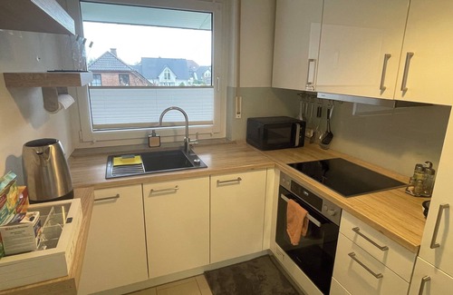 Rietberg Appartement | Süße, Komfortable Wohnung mit Parkplatz und Schnellem Internet