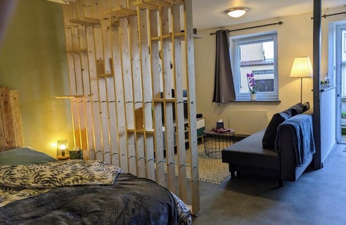 Herbitzheim Appartement | S'Hüss Bed, appartement cosy