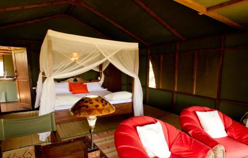 Selous Game Reserve Cabine | Sable Mountain Lodge, A Tent with a View Safaris