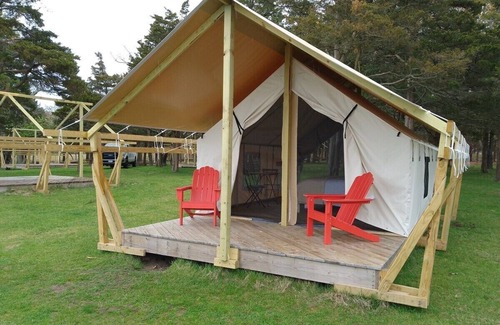 Northwest Harbor Location De VR | Vue sur la baie-Tente-Salle de bain partagée-Famille