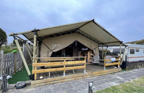 IJmuiden Chalet De Ski | Safaritent IJmuiden aan Zee