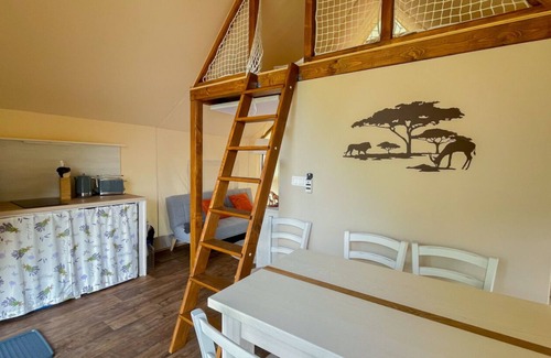Falkenberg Appartement | Safarizelt Simba am Kiebitzer See