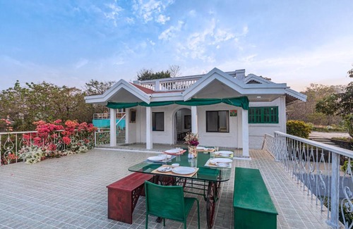 Murud Villa | SaffronStays Sunglade, Kashid - ocean-view villa near Kashid Beach