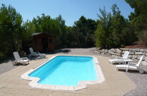 Saint-Romain-en-Viennois Maison | Maison moderne ossature bois avec piscine, à Vaison la romaine / St romain.