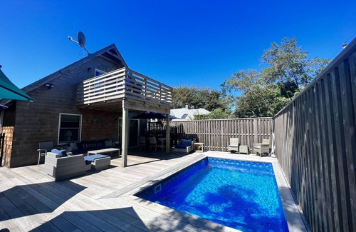 Ocean Beach Maison | Salt/Heated Pool Close to Beach Pet Friendly