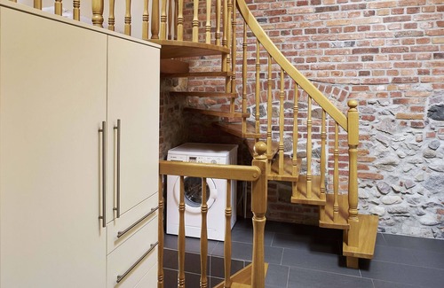 Gorzig Maison | Sanddornhaus, 64 m² auf 2 Ebenen für 4+1 Pers., 1 Schlafzimmer, 1 Schlafgalerie