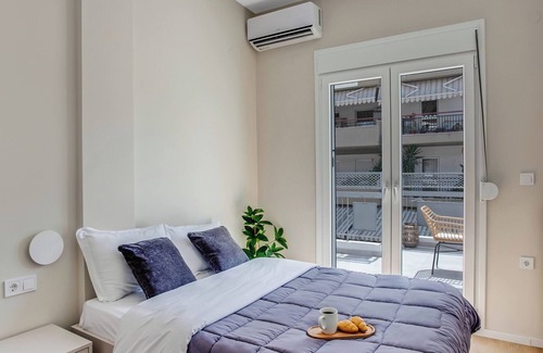 Neapoli-Sykies Appartement | Sanders New Town-Nice 1-Bdr. Apt. w/balcony
