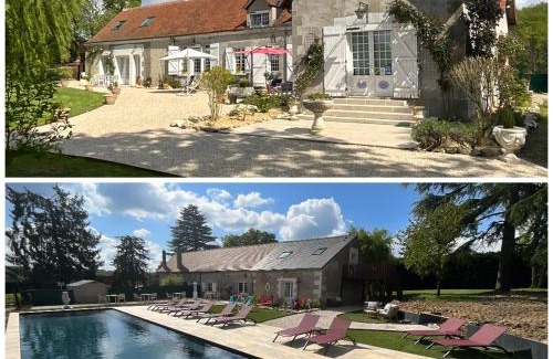 Luzille Lit Et Petit-Déjeuner | Sans Souci Bed and Breakfast Luxe Heated Pool and Restaurant