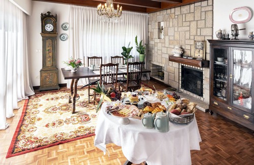 Sever do Vouga Lit Et Petit-Déjeuner | Santiago Family House - Superior Twin Room with Garden View