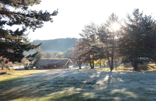 Fay-sur-Lignon Cottage | "Sapin" : gîte insolite en rondins au cœur de la nature Auvergnate