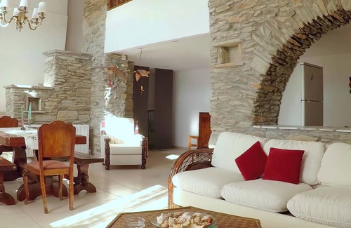 Salamis Villa | Saronic Citadel Villa castle: A dream villa tower in Salamina with pool