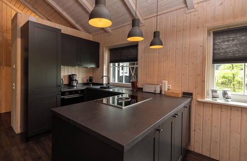 Kuestelberg Maison | Lodge scandinave avec bain à remous près de Winterberg