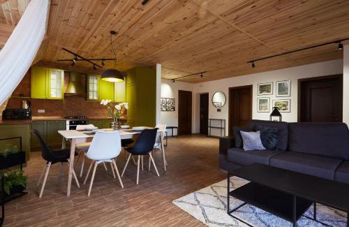 Kamenets-Podol'skiy Appartement | Scandinavian Hygge Canyon view lounge