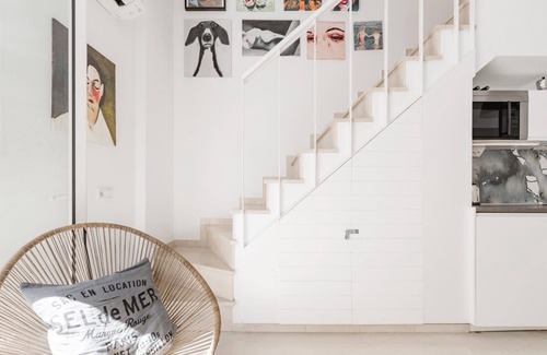 El Ejido Appartement | Appartement de style scandinave avec balcons français