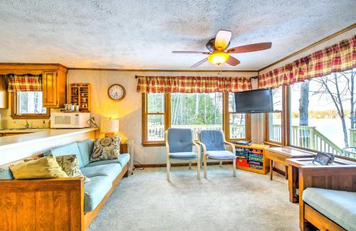 Lyman Maison | Scenic Lyman Home on Swan Pond with Wraparound Deck!