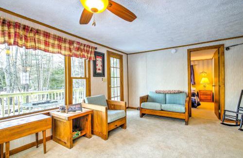 Lyman Maison | Scenic Lyman Home on Swan Pond with Wraparound Deck!