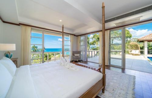 Kata Villa | Scenic Seaview Villa Sea Dream for 9, Tennis Court, 5min walk to Kata Noi Beach