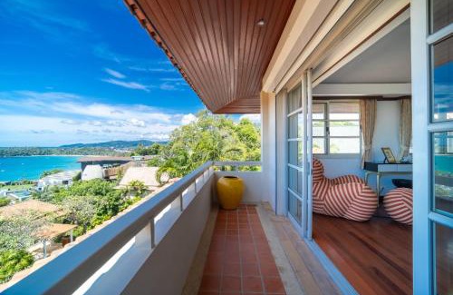 Kata Villa | Scenic Seaview Villa Sea Dream for 9, Tennis Court, 5min walk to Kata Noi Beach