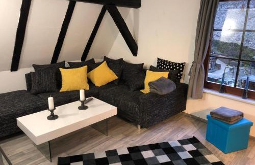 Mainz-Bingen Appartement | Schöne Ferienwohnung Altes Gebälk Fachwerkhaus