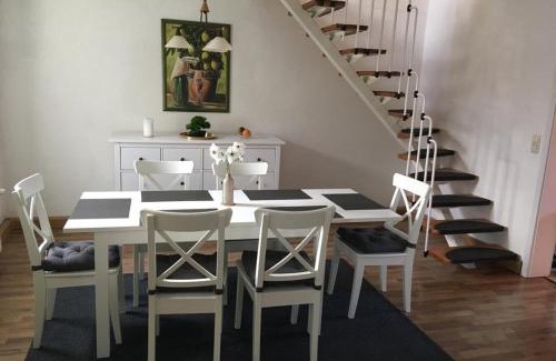 Nordliche Muhlenvorstadt Appartement | Schöne Große Wohnung, Terrasse, Kamin, Parkplatz, 2 Schlafzimmer