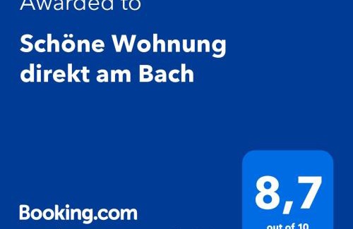 Neunkirchen a. Sand Appartement | Schöne Wohnung direkt am Bach