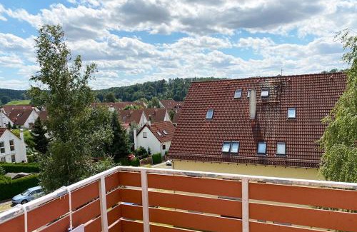 Niederlungwitz Appartement | Schönes 1 Zimmer Apartment mit Dachterrasse